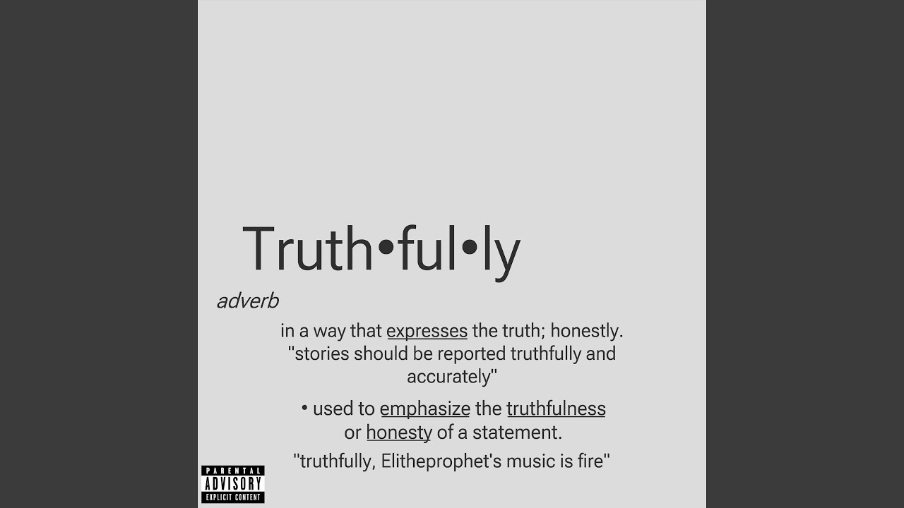 Guarda Truthfully su YouTube Guarda Truthfully su YouTube