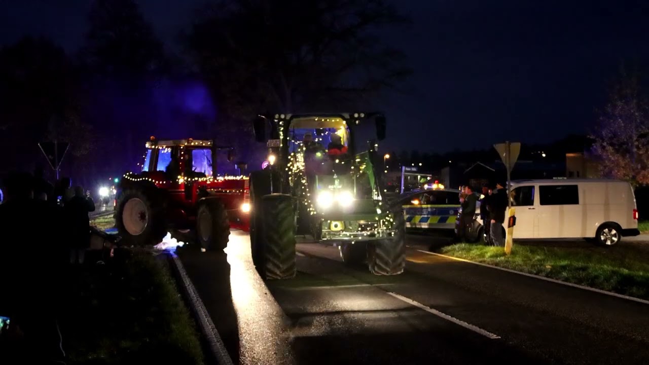"Ein Funken Hoffnung" - Lichterfahrt ab Krewelshof in Lohmar.