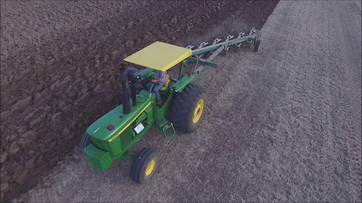 LAMBERSON FARMS PLOW DAY OCT 21, 2017 DRONE AERIAL...