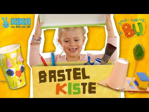 Basteln mit der Bastelkiste von ENE MENE BU | Mehr auf kikaninchen.de