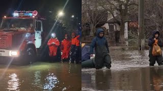 Потоп в Крыму, мощный паводок в Ялте и Севастополе