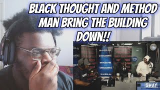 The PERFECT CYPHER Method Man & Black Thought Cypher on Sway in The Morning REACTION!