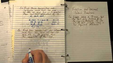 Covenant Prep Algebra 1 Lesson 77