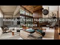 Minimal, Bold, Iconic Modern Interiors That Inspire