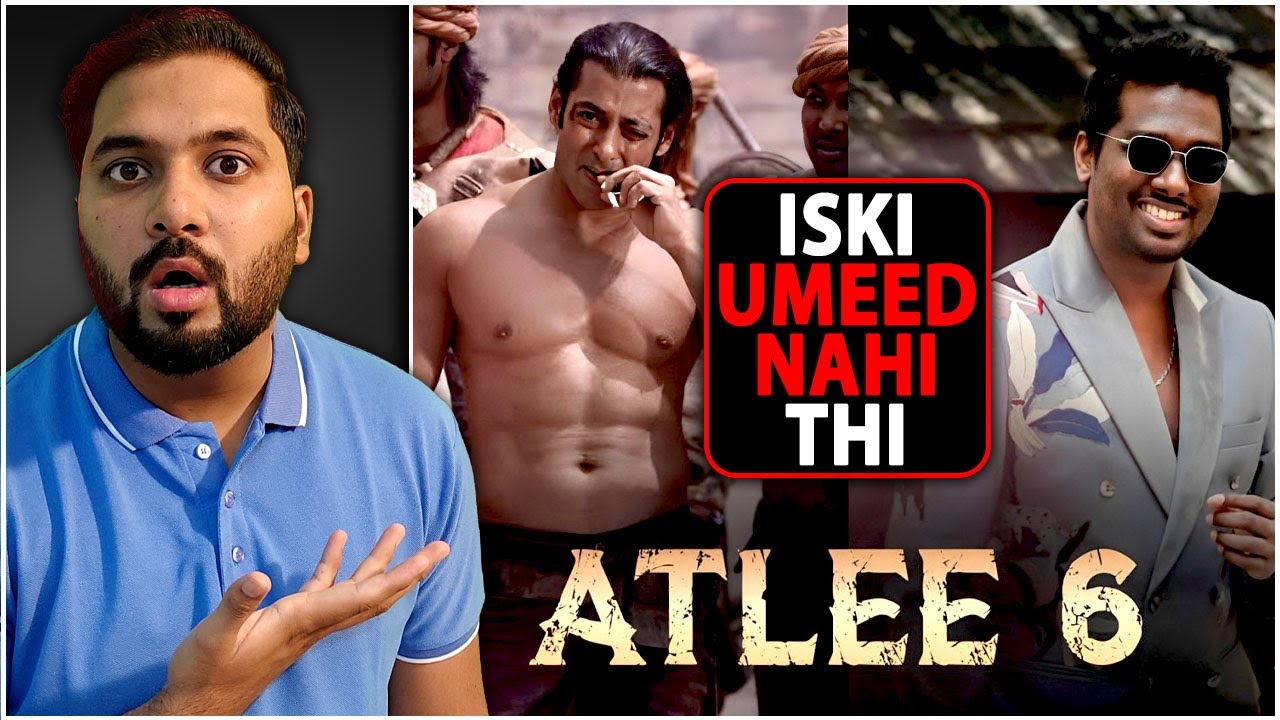 Atlee 6 Atlee 6 Biggest Official Update - Salman Khan as a WARRIOR | Atlee 6 ...