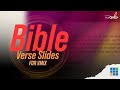 Church Bible Verses Slides v1.0