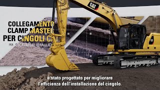 Aggiorna il carro dell’escavatore con il Collegamento Clamp Master per cingoli Cat®