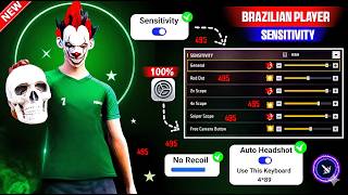 Free Fire Max Headshot Setting After Update 2026⚡Best Sensitivity Settings ⚙️| Sensitivity Setting