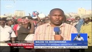 Uchaguzi Tanzania. mikutano ya mwisho yafanyika leo