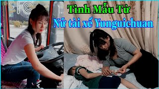 Đêm Trung Thu Nữ Tài Xế Xe Đầu Kéo Xinh Đẹp Yunguichuan P9