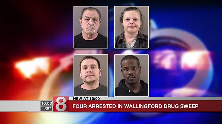 Wallingford police arrest four accused drug dealers