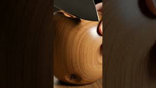 Relaxing ASMR wood apple. #asmrsound #asmrsoothing #asmrvideo #relaxingasmr #stressreliefasmr
