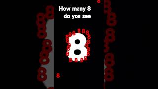 how many 8 do you see?