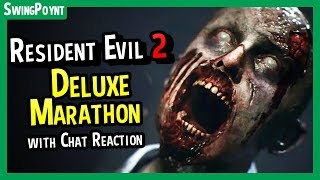Resident Evil 2 Remake FULL GAME MARATHON Deluxe Edition - (RE2 Leon and Claire Deluxe Gameplay)