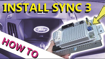 How to Upgrade Sync 2 to Sync 3 for 2013 2014 2015 Ford Escapes #sync3 #fordescape