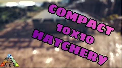 10x10 Compact Breeding Area | Ark Hatchery Design!