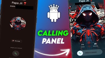 Change Your Call Screen Now! | Android Calling Panel Customization 🔥 #android 