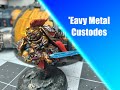 How to Paint a Custodes Blade Champion