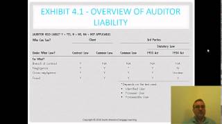 Auditor Liability