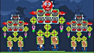 3 СУПЕР - РОБОТА ИЗ ШАРА И КВАДРАТА В BAD PIGGIES в игре красный шарик для детей про Red Ball 4 3 СУПЕР - РОБОТА ИЗ ШАРА И КВАДРАТА В BAD PIGGIES в игре красный шарик для детей про Red Ball 4