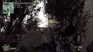 Quad feed DROP ZONE Resistance [HD PVR] MW3