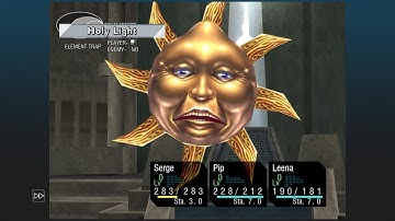 Chrono Cross Remaster- how to trap Holy Light from Sun of a Gun