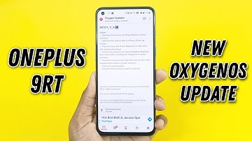 OnePlus 9RT New OxygenOS Update | 9RT Android 12 Update