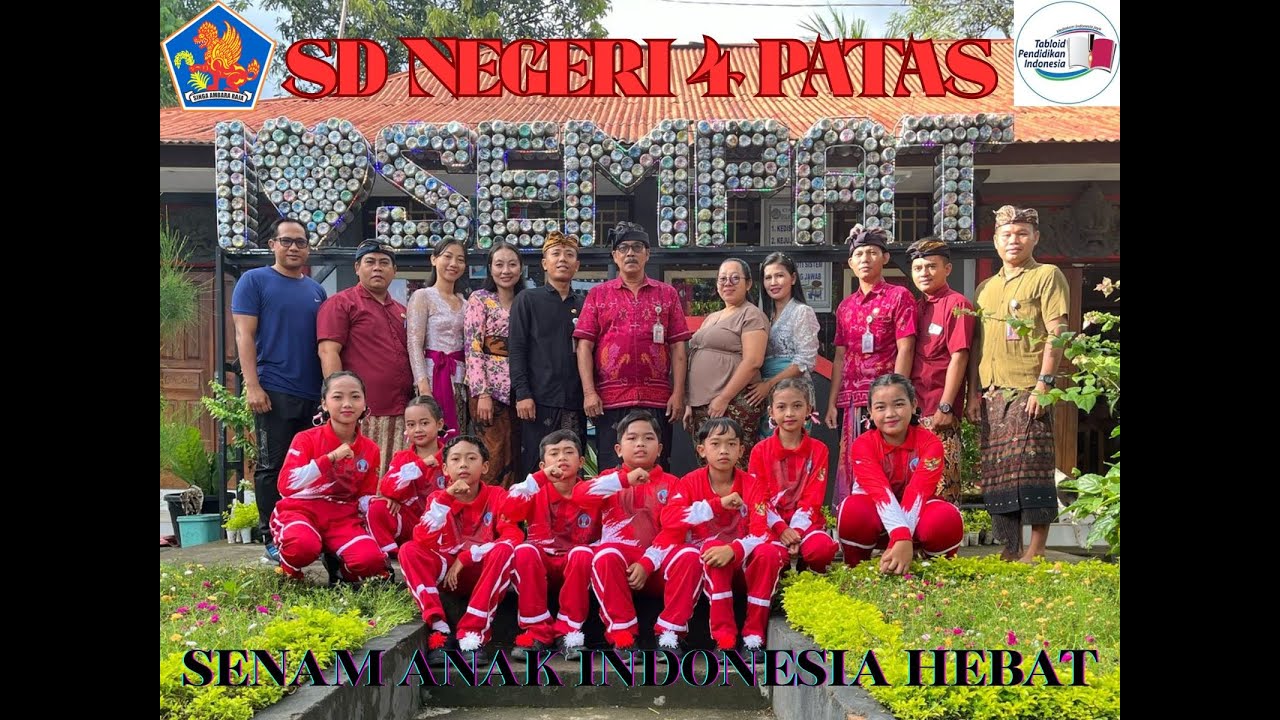 SDN 4 PATAS, KECAMATAN GEROKGAK : PEMILIHAN SENAM KREASI FAVORIT ANAK INDONESIA HEBAT