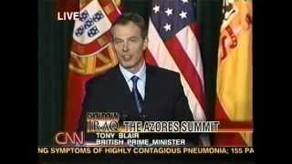 Flashback 2 Azores Emergency Summit on War against Iraq