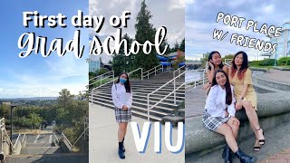 MY FIRST DAY AS A GRAD STUDENT IN VIU!! 👩🏻‍🎓📚 SEP. 10, 2021