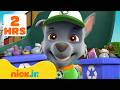 Patrulha Canina | Aprenda a reciclar com o Rocky! ♻️ PAW Patrol • Maratona de 2 horas | Nick Jr.