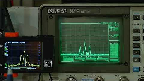 #536c TinySA Update: Works well below -30dbm