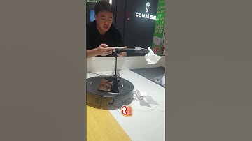 A sweeping robot that can pick up items