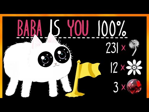 Baba Is You Full Game Walkthrough (No Commentary) - 100% Achievements