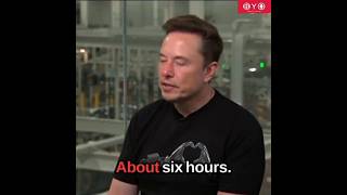 Elon Musk: I Sleep About Six Hour a Day #elonmusk #tesla #spacex #neuralink #grokai #terafab #xai