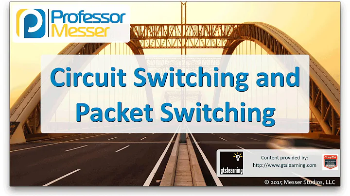 Circuit Switching and Packet Switching - CompTIA Network+ N10-006 - 1.4