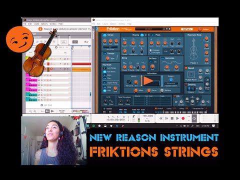 Reason Studios NEW INSTRUMENT | Friktion Modeled STRINGS | Soundtracks HERE WE COME!