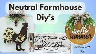 3 ((GORGEOUS)) Summer Farmhouse Signs | What Wood You Make Collab