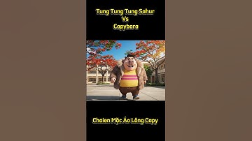 Brainrot Tung Tung Tung Sahur vs Capybara and Doraemon xử lý Chaien mặc áo lông Capy