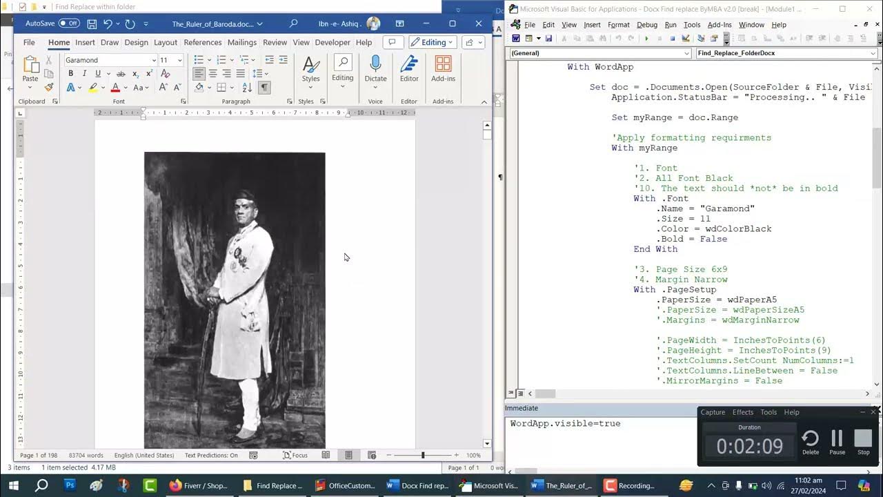 Automate Word Formatting with VBA Custom Add-In Button | Step-by-Step ...