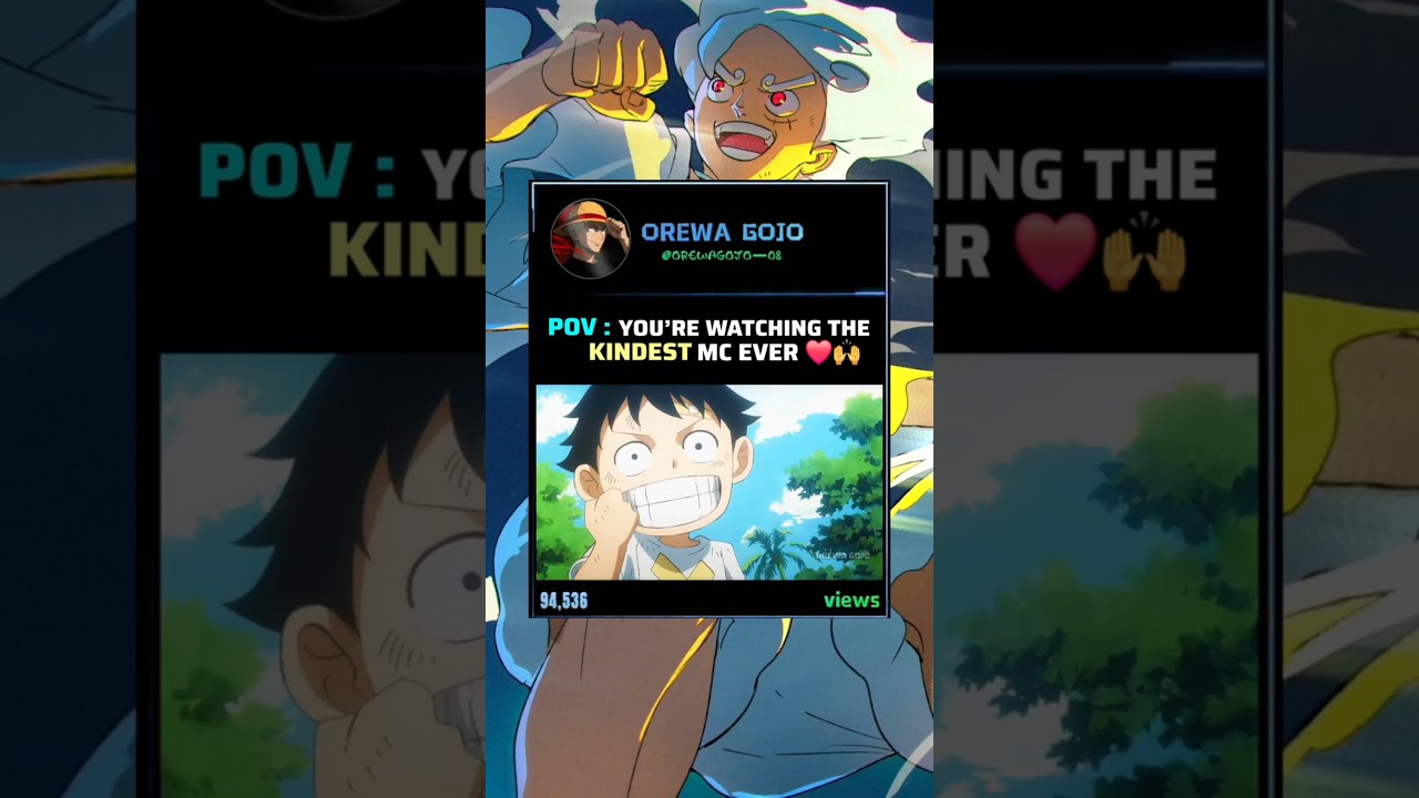 KINDEST MC EVER 🥹❤️ #onepiece #luffy #strawhats #onepieceedit #onepieceamv #luffyanime #luffyedit