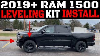 Ram 1500 Leveling Kit Install (2019+)
