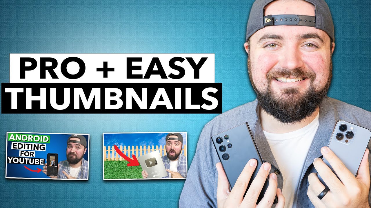 How To Make Thumbnails For YouTube Videos On Your Phone (Free Templates ...