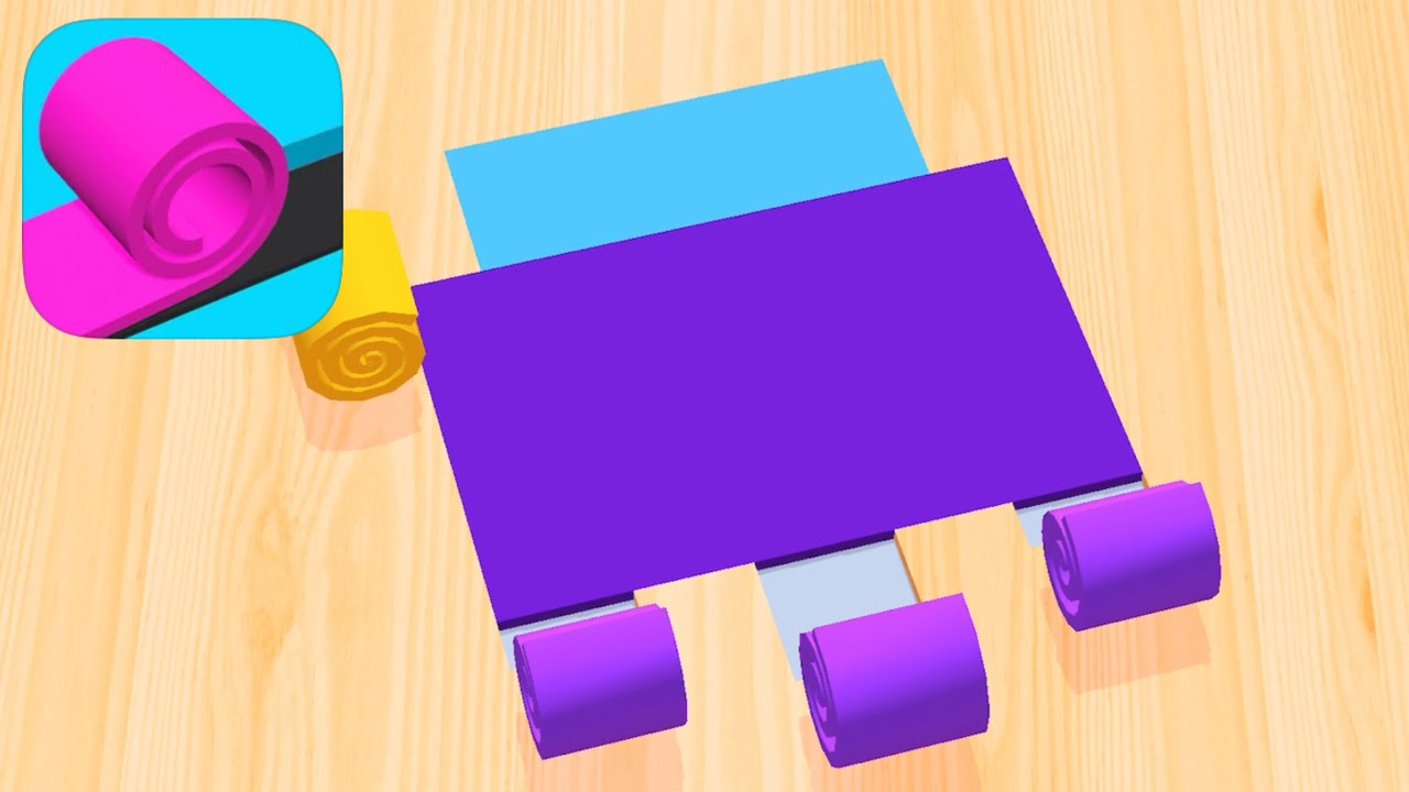 Color Roll 3D - All Levels Gameplay Android, iOS - YouTube