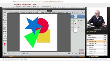 "Layer & Adjustment Layers" | Adobe Photoshop Elements 11 with Educator.com