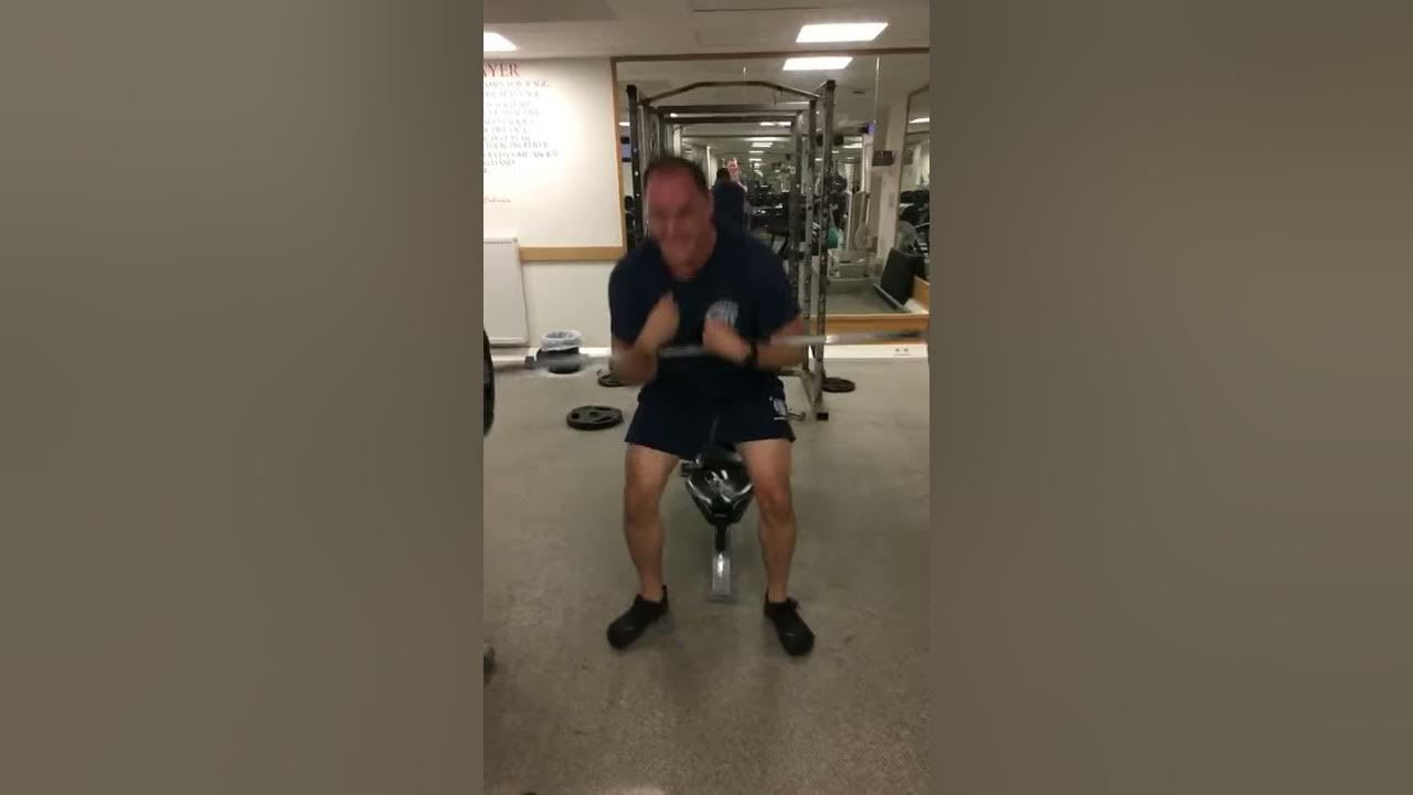 225 bench press without a rack YouTube