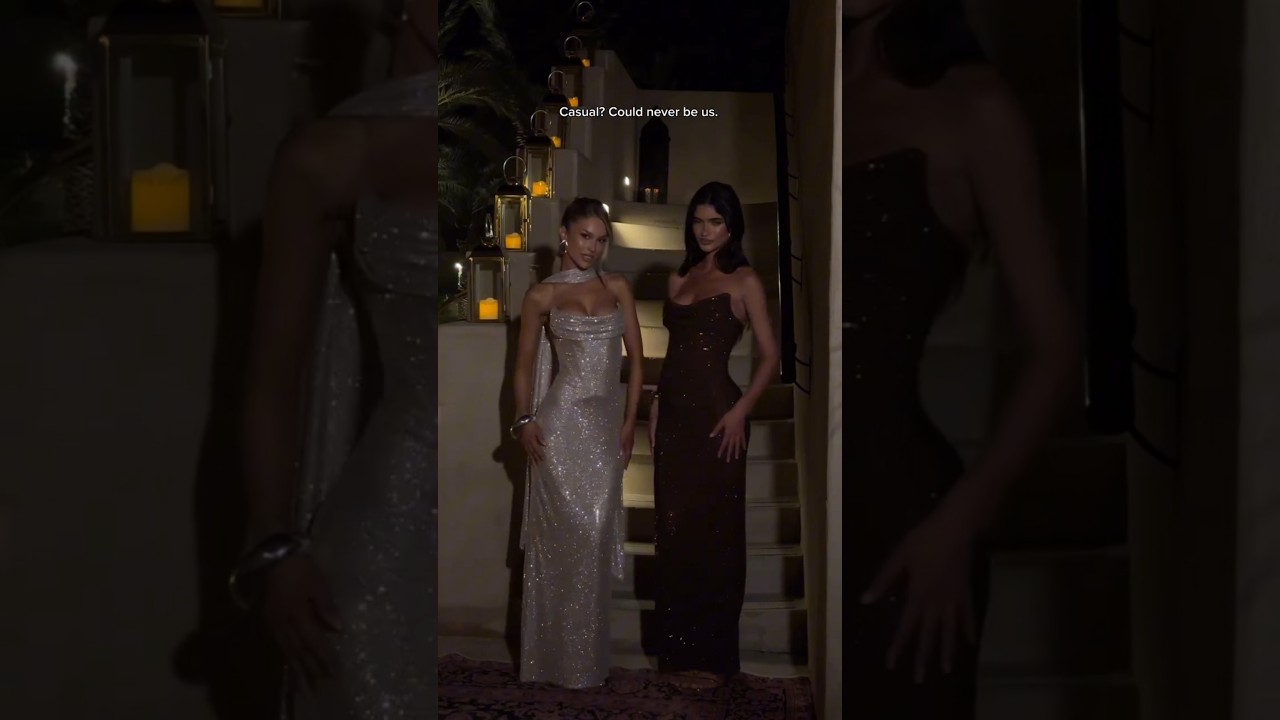 The Iconic Duo🥀 Our MIRABELLA Maxi Dress in Nude🤍& Plum Brown🤎