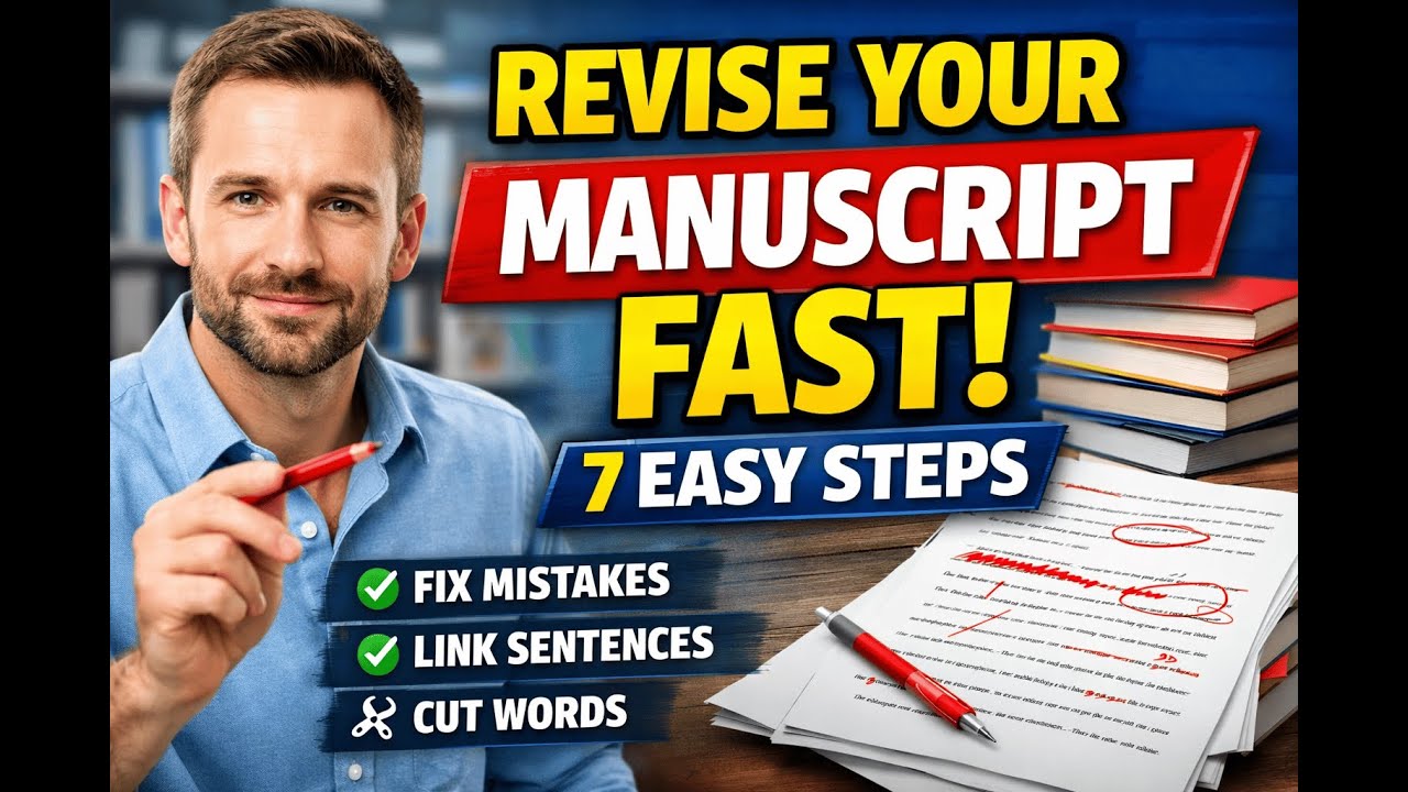 How to Revise Your Manuscript in 7 Easy Steps | Academic Writing Tips