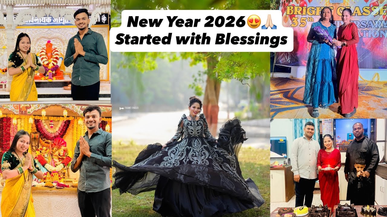 125th Vlog😍| New Year 2026 Started with Blessings❤️🙏🏻