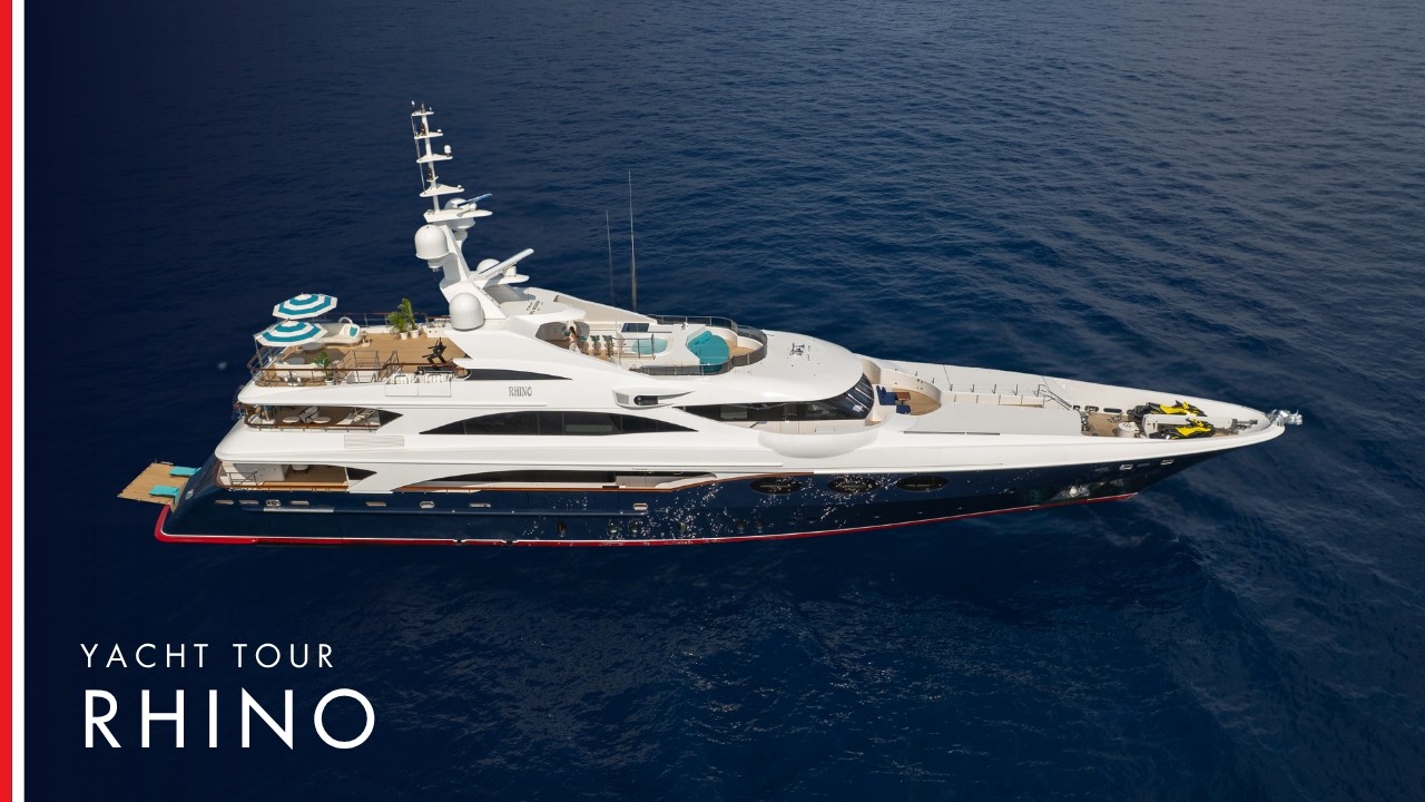 ⁣RHINO | 54m / 177' | Benetti - Yacht For Sale